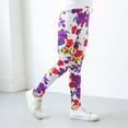 thumbnail image 1 of HUITKMM Girls' Pants & Capris Kids Girls Ankle Length Leggings Printing Flower Classic Stretch Pants, 1 of 3