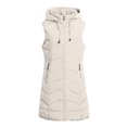 thumbnail image 1 of WILLBEST Jackets for Women Women's Long Winter Zipper Coat Vest with Hood Sleeveless Warm Down Coat with Pockets Quilted Vest Down Jacket Quilted Outdoor Jacket, 1 of 5