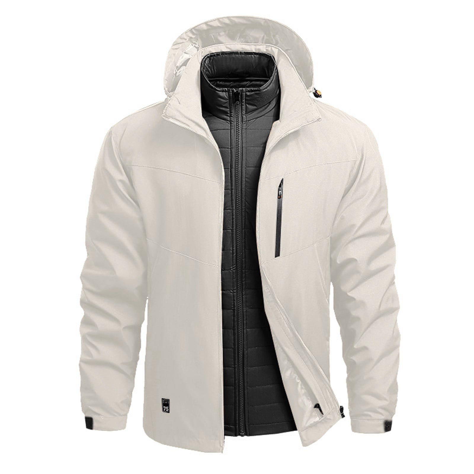 WILLBEST Jackets for Men Men's and Winter Outdoor Three In One