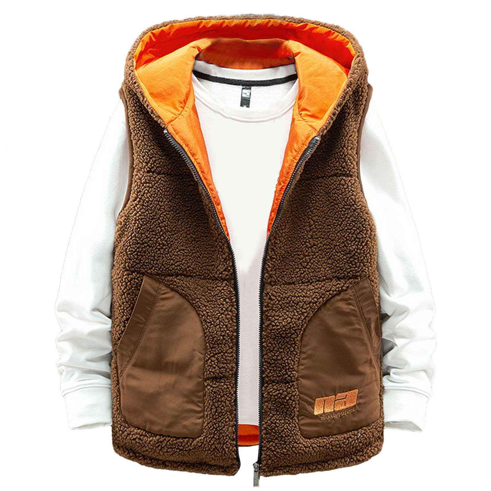 WILLBEST Jackets for Men with Hoodies Mens Fall and Winter Padded and