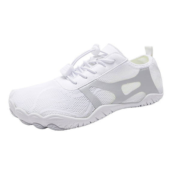 WILLBEST Men'S Sneakers Size 10 Couple Sports Shoes Outdoor Wading Non Slip Beach Shoes Diving Shoes Swimming Riding Fitness Plus Size Five Fingers Shoes 2024