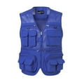 thumbnail image 1 of WILLBEST Mens Jackets Lightweight Warm Men's Casual Outdoor Work Fishing Travel Photo Cargo Vest Jacket Multi Pockets, 1 of 4