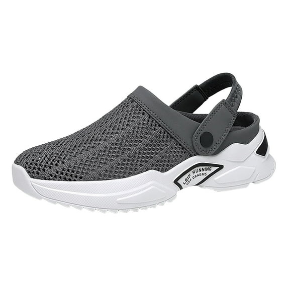 WILLBEST Mens Slippers Men Casual Soft Flat Slippers Breathable Lightweight Walking Shoes Fashion