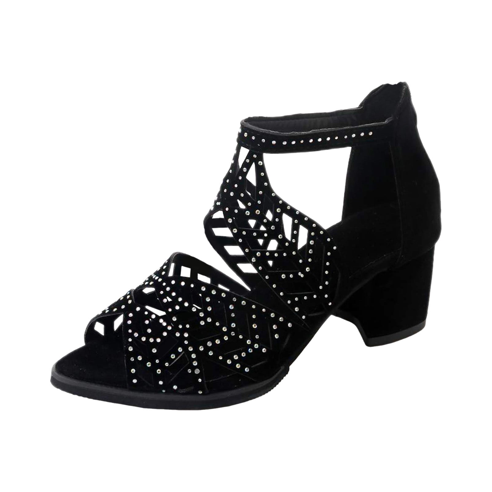 WILLBEST Sandals Women Size 11W Fish Mouth Sandals Women's New