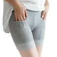thumbnail image 1 of WILLBEST Shorts for Women Womens Solid Color Large Leggings Comfortable Loose Boxer Shorts Fashion Leggings for Women, 1 of 5