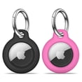 thumbnail image 1 of YUNOVA 2 Pack Air Tag Case with Keychain for Apple Airtags, Lightweight Anti-Scratch, Easy Installation, Shockproof & Dustproof for GPS, Luggage, Keys, Kids, Pet Collar, 1 of 6