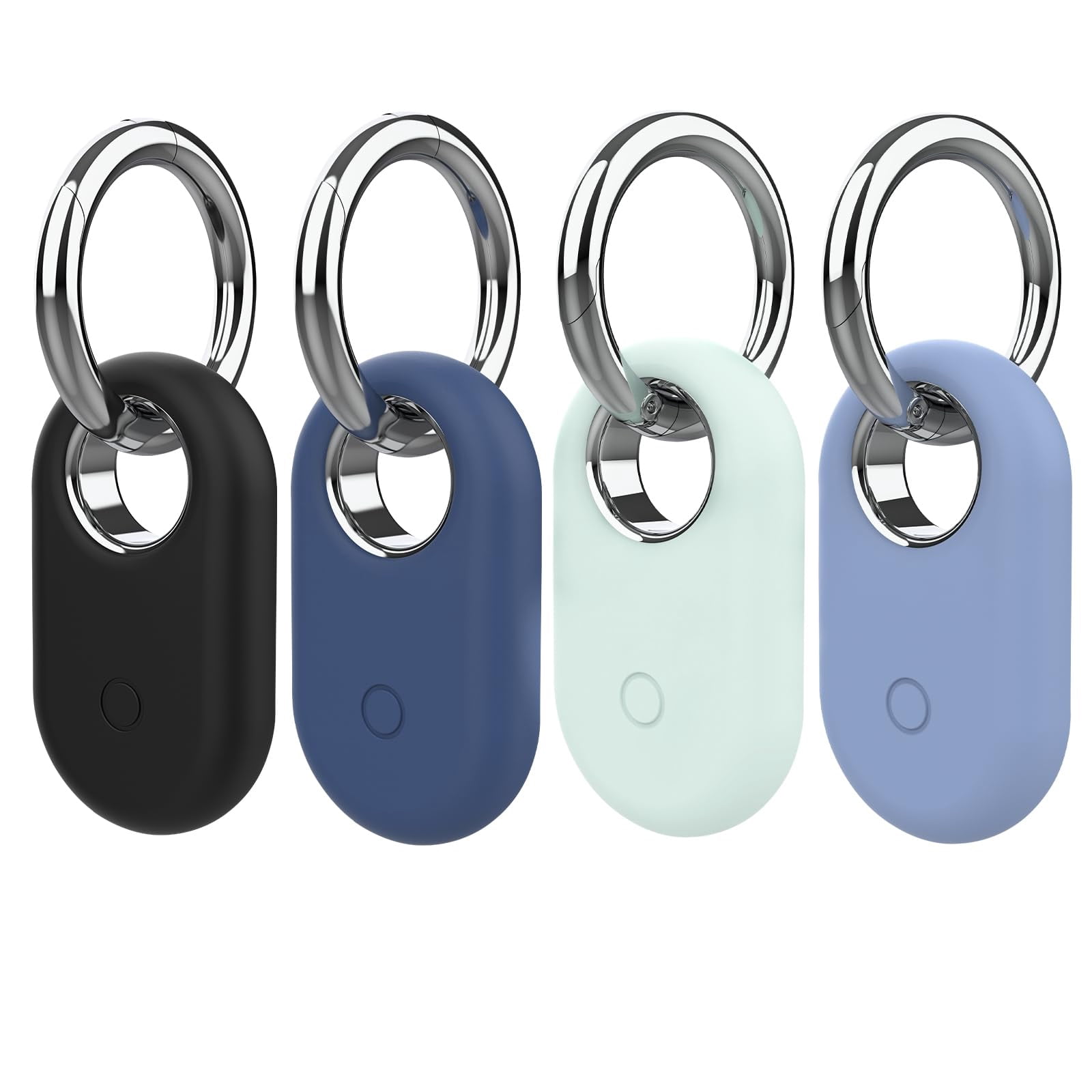 スマホアクセサリー Galaxy SmartTag2 (4Pack) WILLED 4 Pack Compatible with Samsung Smart tag 2 case, Silicone