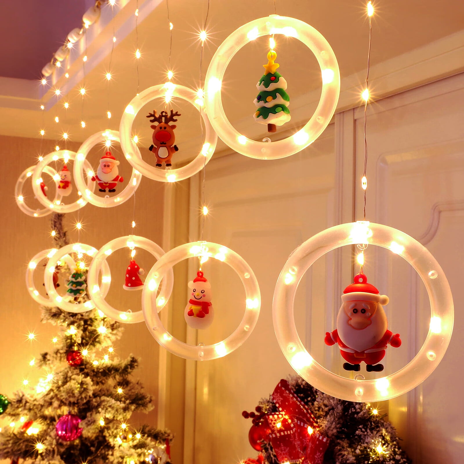 Stå op i stedet forhold talent WILLED Christmas String Lights, 120 LED Window Curtain Lights with Christmas Ornaments, 9.8ft USB Powered Warm White Waterproof Fairy Lights Indoor Outdoor for Xmas Tree Patio Garden Party Home Decor - Walmart.com Stå op i stedet forhold talent WILLED Christmas String Lights, 120 LED Window Curtain Lights with Christmas Ornaments, 9.8ft USB Powered Warm White Waterproof Fairy Lights Indoor Outdoor for Xmas Tree Patio Garden Party Home Decor - Walmart.com