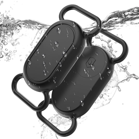 WILLED Dog Collar Holder (2 Pack) for Galaxy Smarttag2, Waterproof Silicone Case for Pet Cat, Anti-Lost Scratch Resistant Protective Cover Accessory for Samsung Galaxy Smart tag2