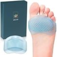 thumbnail image 1 of WILLED Metatarsal Pads, Gel Ball of Foot Cushions for Women Men, Forefoot, 1 of 8