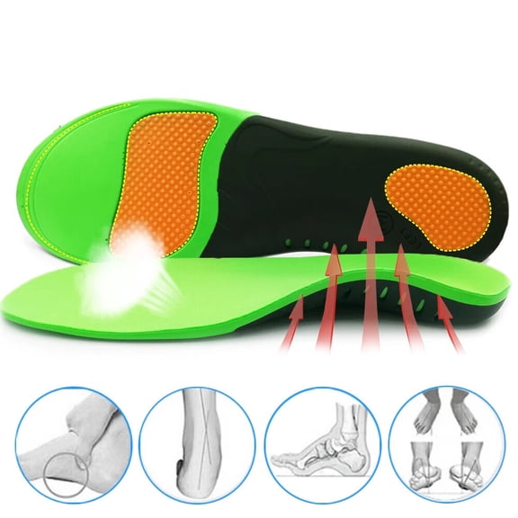 WILLED Plantar Fasciitis Pain Relief Feet Insoles Orthotics Arch Support Insoles with Motion Control Shoe Inserts Work Boot Flat Feet Comfortable for Men and Women Improve Balance