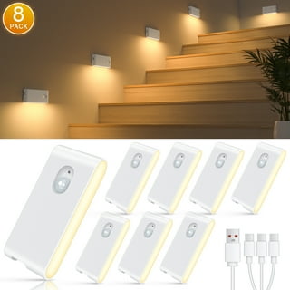 EEEKit 3/1Pcs LED Motion Sensor Light Battery Operated, Stick-on Closet Lights, Automatic Night Safety Lamp for Hallway Stair Step Cabinet Kitchen Garage Bathroom, Wireless Wall Lamp for Home Indoor EEEKit 3/1Pcs LED Motion Sensor Light Battery Operated, Stick-on Closet Lights, Automatic Night Safety Lamp for Hallway Stair Step Cabinet Kitchen Garage Bathroom, Wireless Wall Lamp for Home Indoor