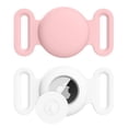 thumbnail image 1 of WILLED Waterproof Airtag Dog Collar Holder for Apple Airtag Dog Tracker, 2 Pack GPS Tracking Accessories Anti-Lost Silicone Air Tag Holder Case for Pet Cat Dog Collars, 1 of 8