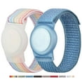 thumbnail image 1 of YUNOVA Wristband for Airtag Kids, 2 Pack GPS Bracelet for Kids Compatible with Apple Air Tag, Nylon Watch Band Tracker Case Strap Holder Accessories for Toddler Child Adult, Anti-Lost, 1 of 7