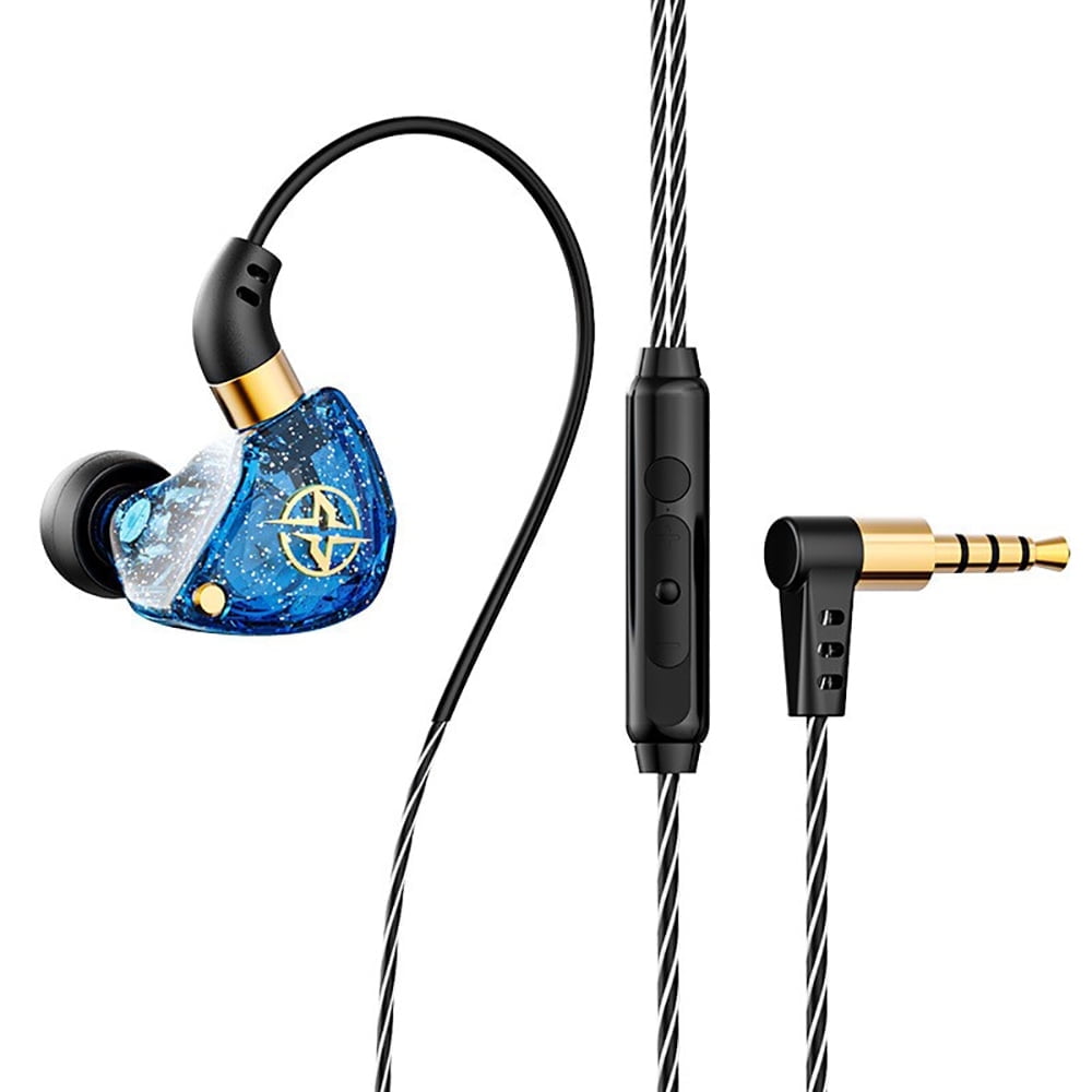 WILLED X6 Wired Headphones with Microphone Noise Cancelling in Ear Earphones Powerful Heavy Bass High Definition Earbuds for Android iPhone iPod iPad Laptops MP3 Samsung and All 3.5mm Jack Walmart