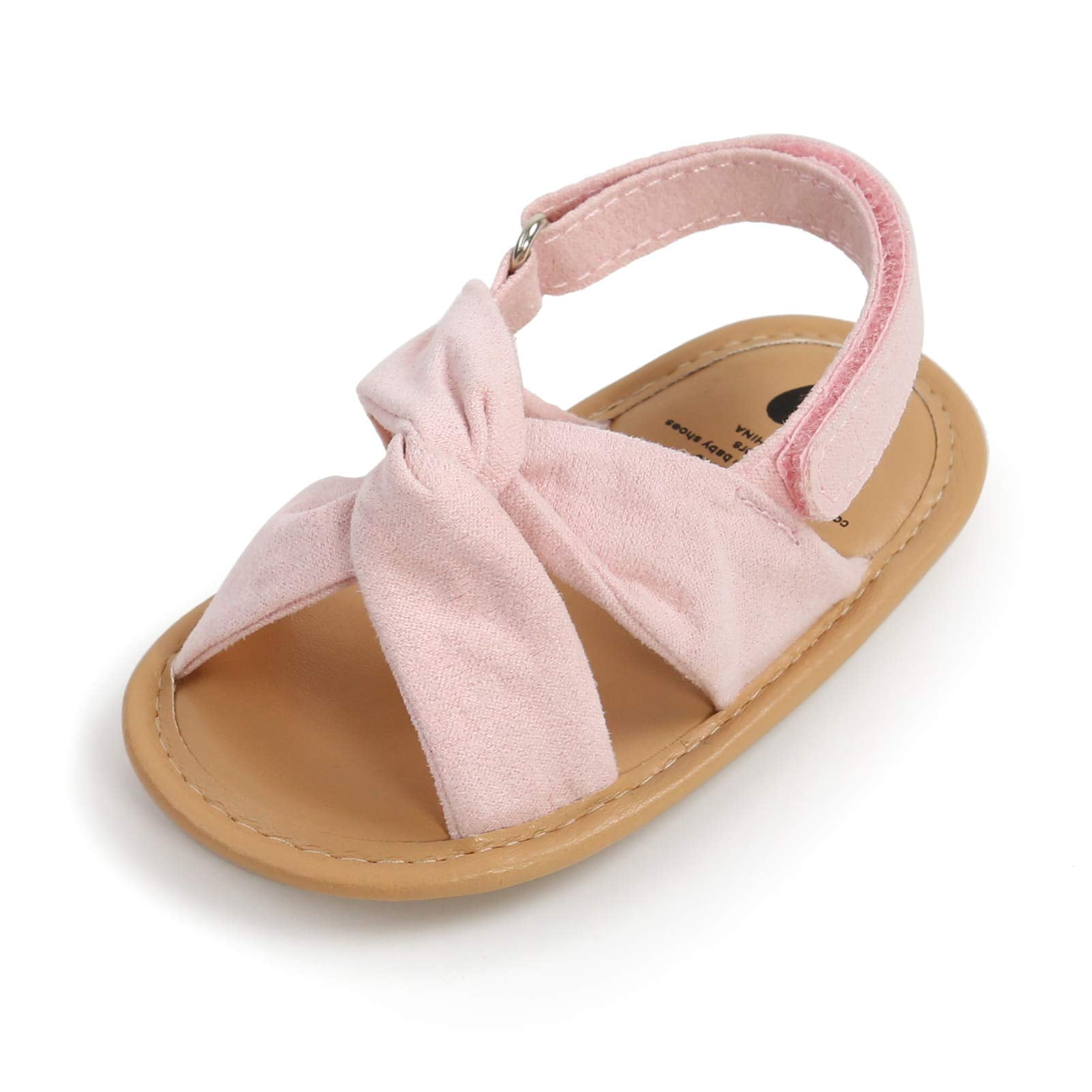 WILLFUN Baby Girls Summer Sandals Lightweight Soft Sole Infant Slippers