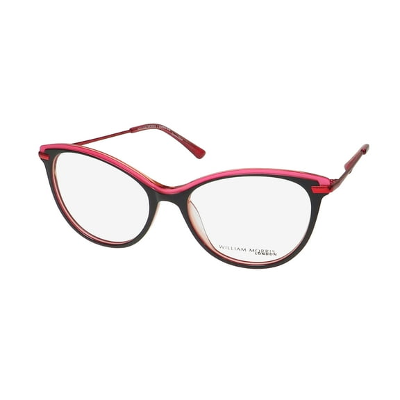 WILLIAM MORRIS LONDON 50116 CAT EYE EYEGLASS FRAME/GLASSES PREMIUM ACETATE FANCY