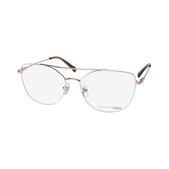 WILLIAM MORRIS LONDON 50160 EYEGLASS FRAME/GLASSES FULL-RIM STAINLESS STEEL RARE