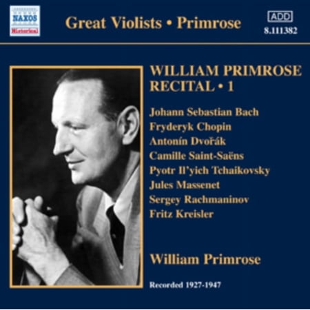 WILLIAM PRIMROSE RECITAL