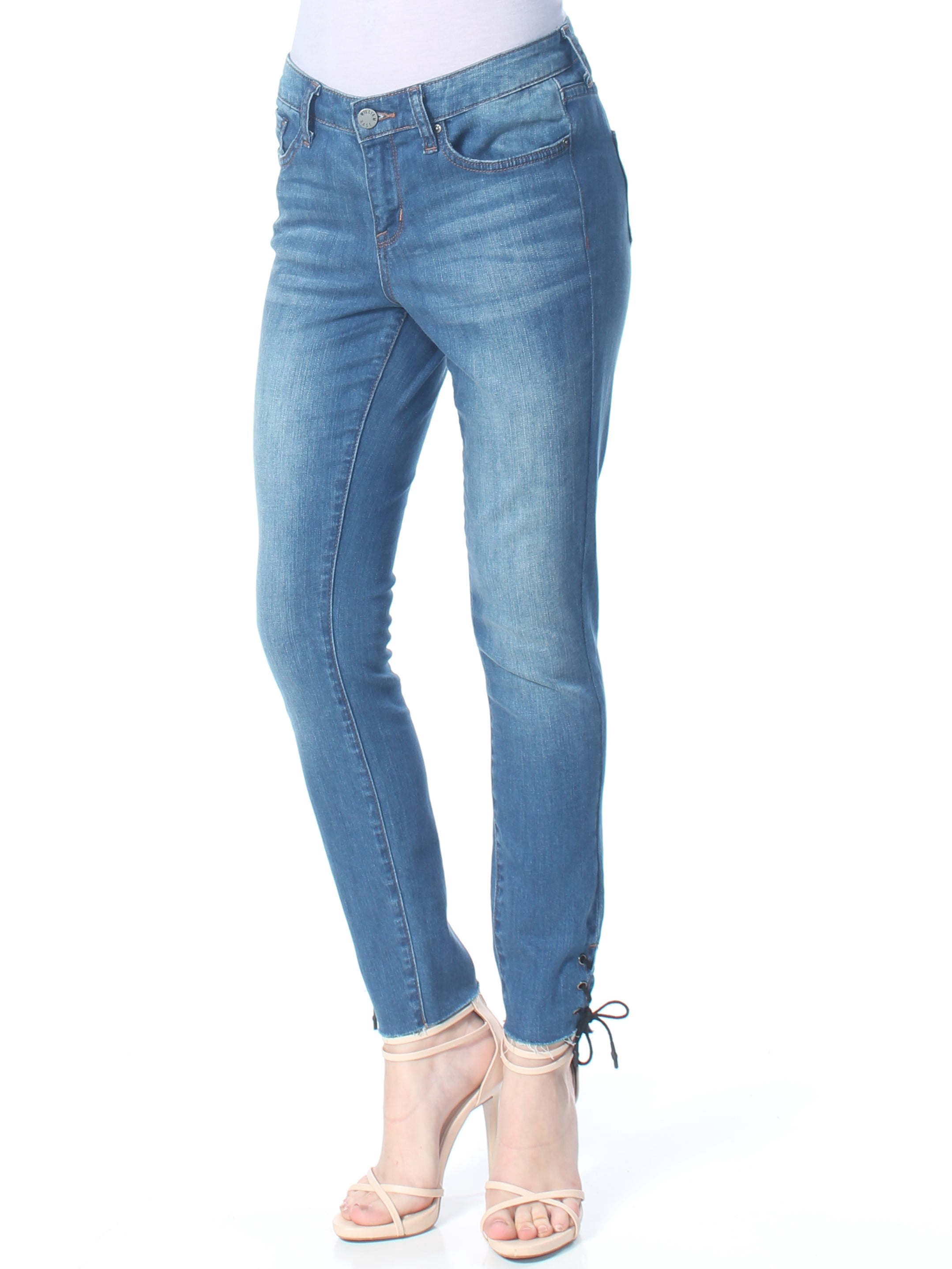 William Rast Women's High Waist Skinny Jeans - Stretch Denim, 5 Pocket, Comfort Fit - Justin Timberlake Brand