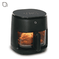 thumbnail image 1 of Willow Kitchen 5Qt Glass Air Fryer, Black – Non-Toxic Digital Air Fryer, Precision Touch Screen, 5 Cooking Presets, Keep Warm Function, Even Crisp Tech, 1500W Small Air Fryer, 1 of 10