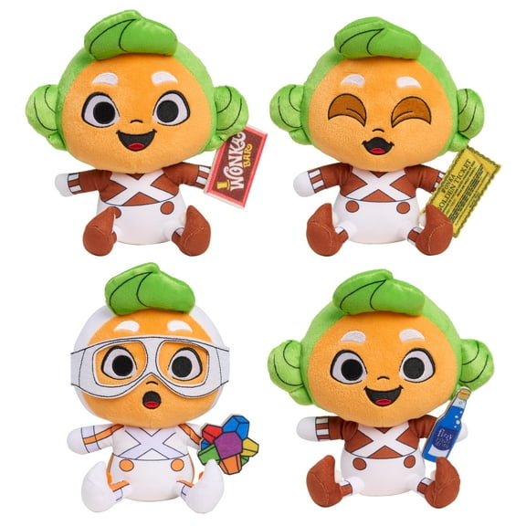 Willy Wonka and the Chocolate Factory 7-inch Oompa Loompa Collectible Plush Stuffed Animal