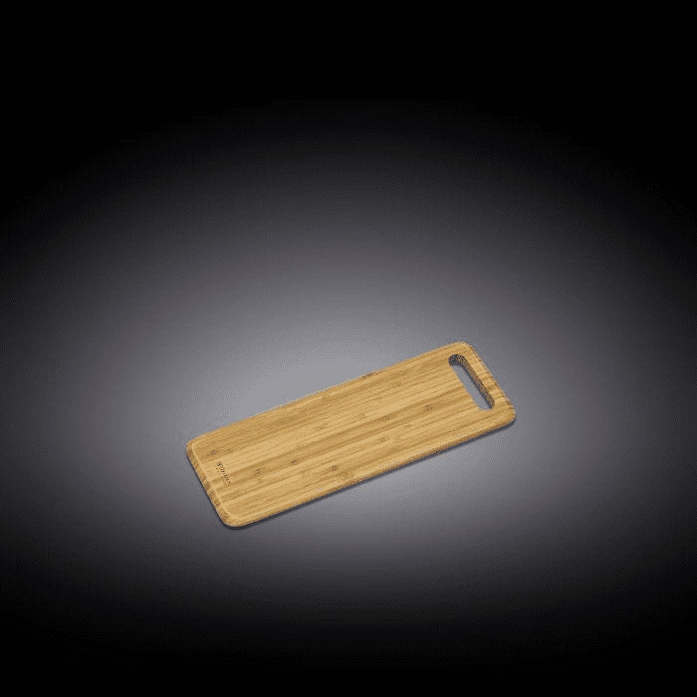WILMAX Bamboo SET OF 3 LONG SERVING BOARD 15.8" X 5.9" | 40 X 15 CM WL-771139 / A
