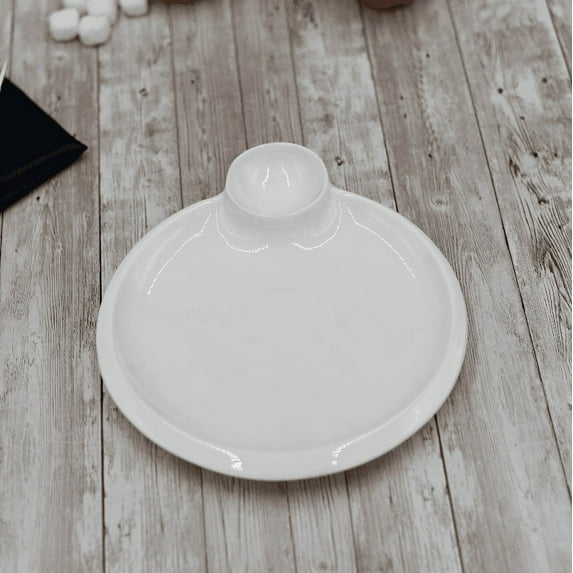 WILMAX FINE PORCELAIN SET OF ROUND PLATTERS (8" / SET OF 6) WL-992579/A