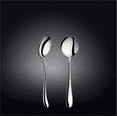 thumbnail image 1 of WILMAX HIGH POLISH STAINLESS STEEL SET OF 24 SOUP SPOONS 7" | 18 CM WHITE BOX PACKING WL-999120/A, 1 of 6