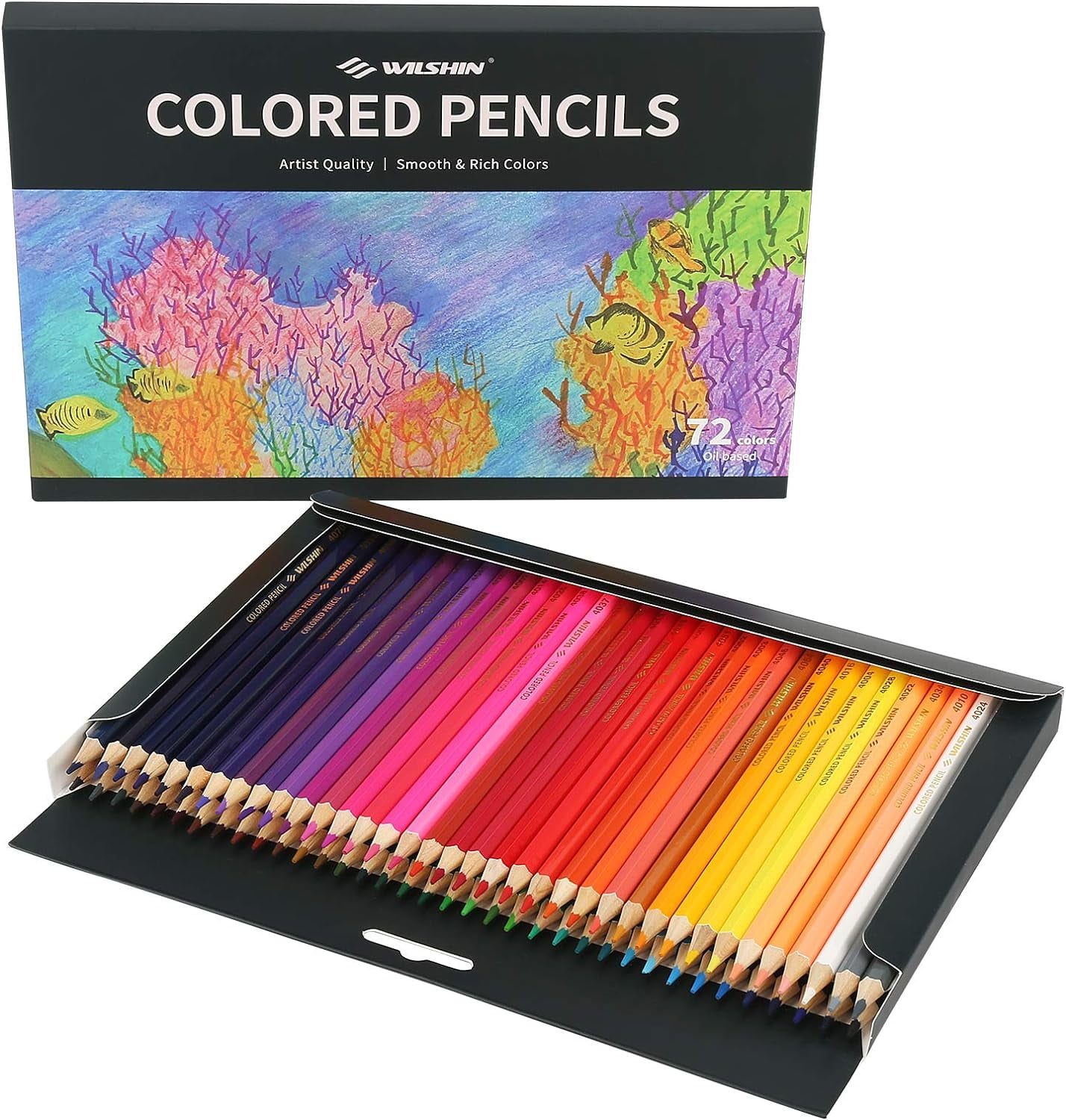 ColorIt 72 Colored Pencils for Artists - Art Supplies for Adult Colori —  CHIMIYA