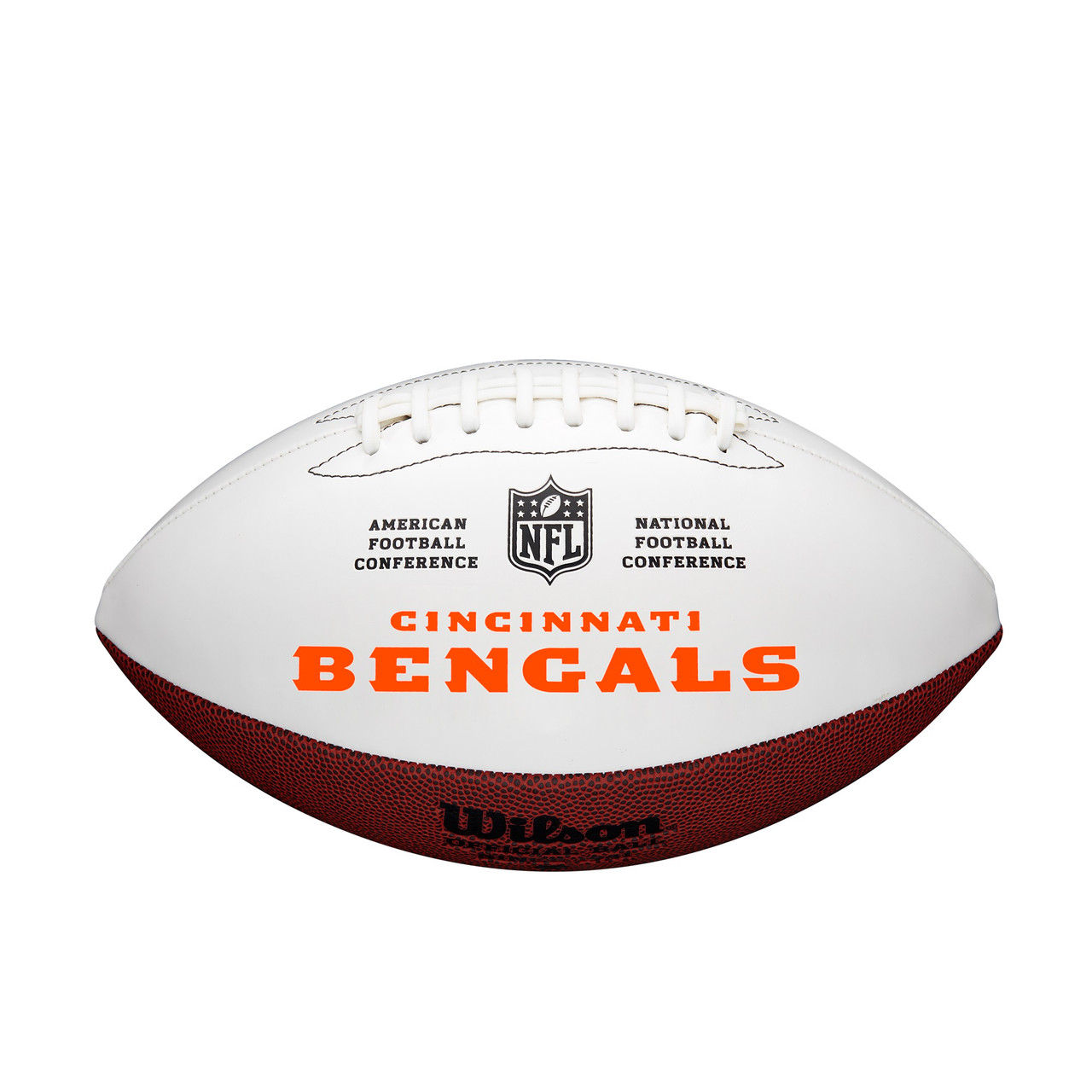 Cincinnati Bengals Wilson NFL Live Signature Autograph White Panel ...
