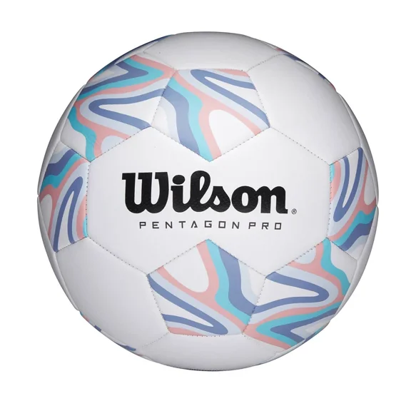 WILSON PENTAGON PRO TARGET PASTEL SIZE 5 SOCCER BALL COMPOSITE SHELL - PASTEL