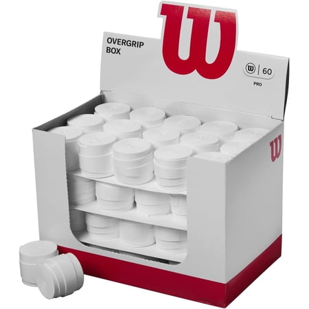 WILSON Pro Overgrip - 60 Pack, White