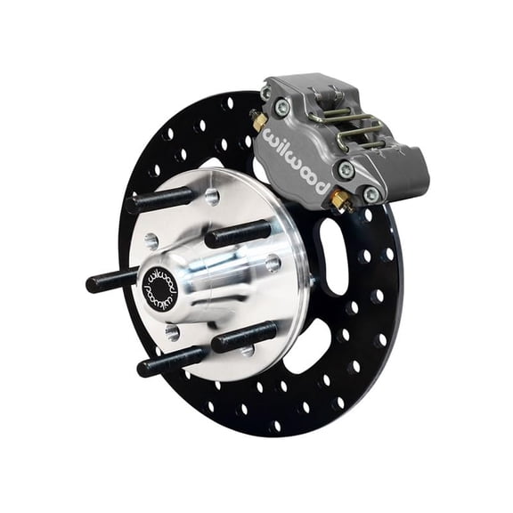 WILWOOD 140-1016-D DLS Front Drag Kit, Drilled Rotor Camaro, Nova, Chevelle
