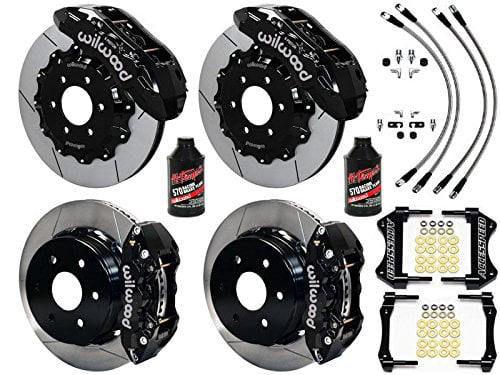 FAPO Front Extended Brake Lines For Chevy Silverado 1500 2007-2018 - 5-7.5 Inch Lift, Stainless Steel