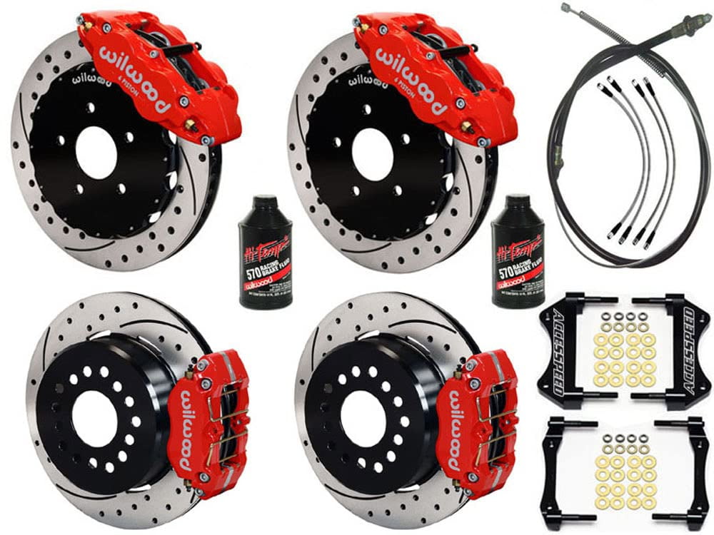 1967 Mustang Caliper And Rotor Kit Rear Conversion 2
