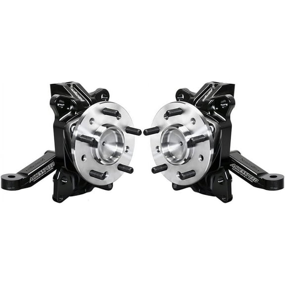 WILWOOD PROSPINDLE 2.5" DROP SPINDLE KIT WITH HUB & STEERING ARM, COMPATIBLE WITH 1963-1970 CHEVROLET & GMC C10 C15 & C1500 TRUCKS AND SUVS