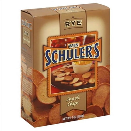 WIN SCHULER, CHIP SNCK RYE NTRL, 7 OZ, (Pack of 12)