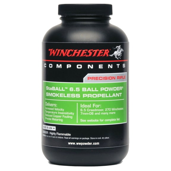 WIN STABALL1 6.5 RFL POWDER 1LB