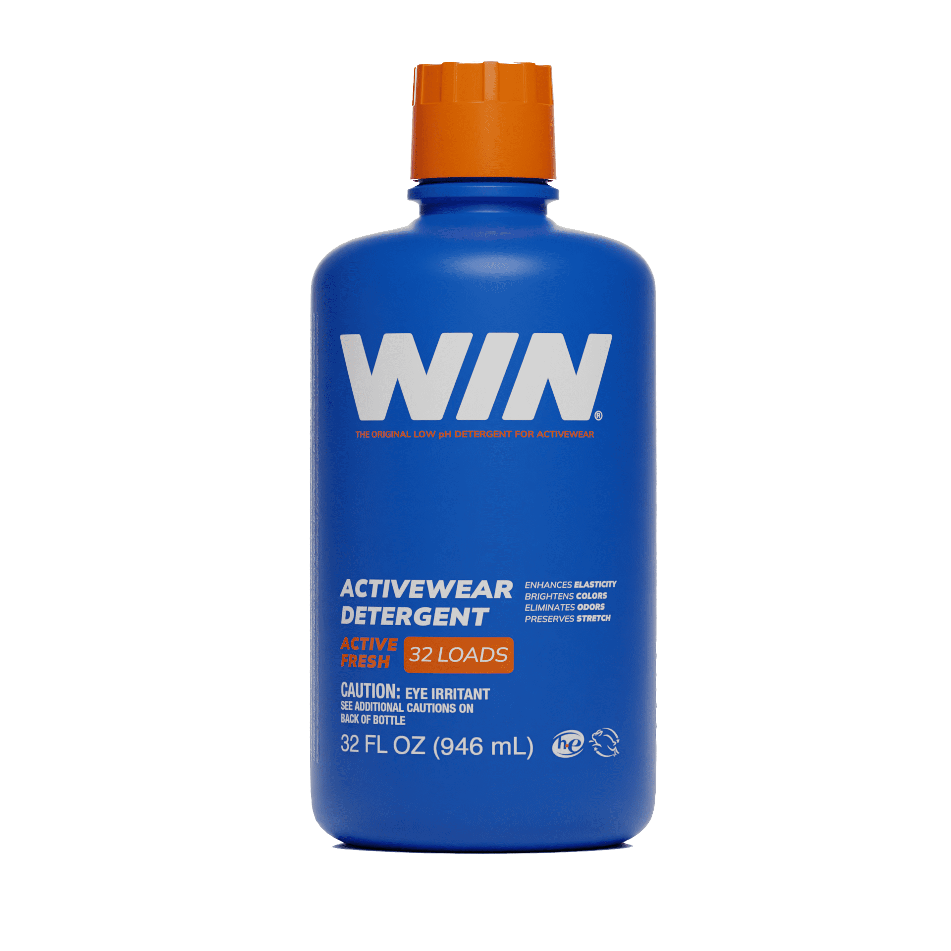 WIN Sports Laundry Detergent Active Fresh (Blue) 32oz Bottle
