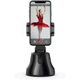 thumbnail image 1 of WIN4DEALS Tracking Mobile Phone Holder 360° Rotation Face Phone Camera Shooting Phone Stand - Black, 1 of 6