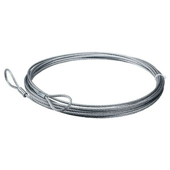 WINCH CABLE Extension GALVANIZED - 5/16 inch X 100 ft (9,800lb strength) (4X4 VEHICLE RECOVERY)