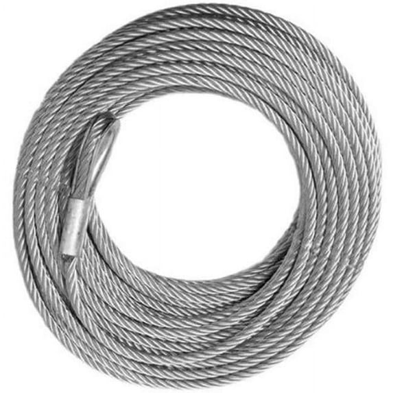 WINCH CABLE - GALVANIZED - 7/16 X 125 (17 600lb strength) (4X4 VEHICLE RECOVERY)