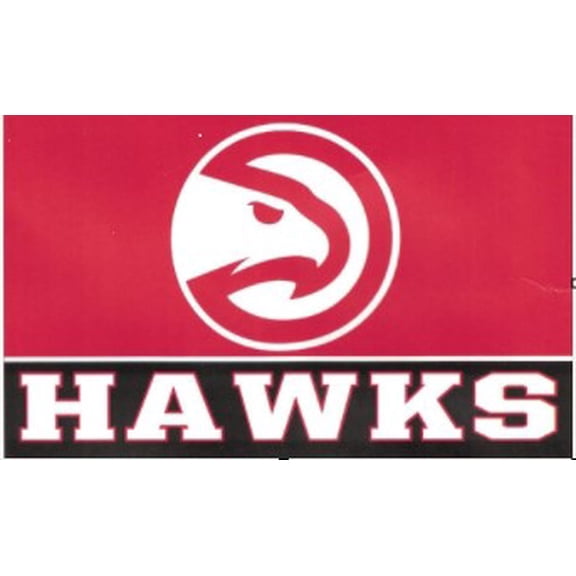 WINCRAFT  NBA ATLANTA - HAWKS  Heavy Duty  3'X5'