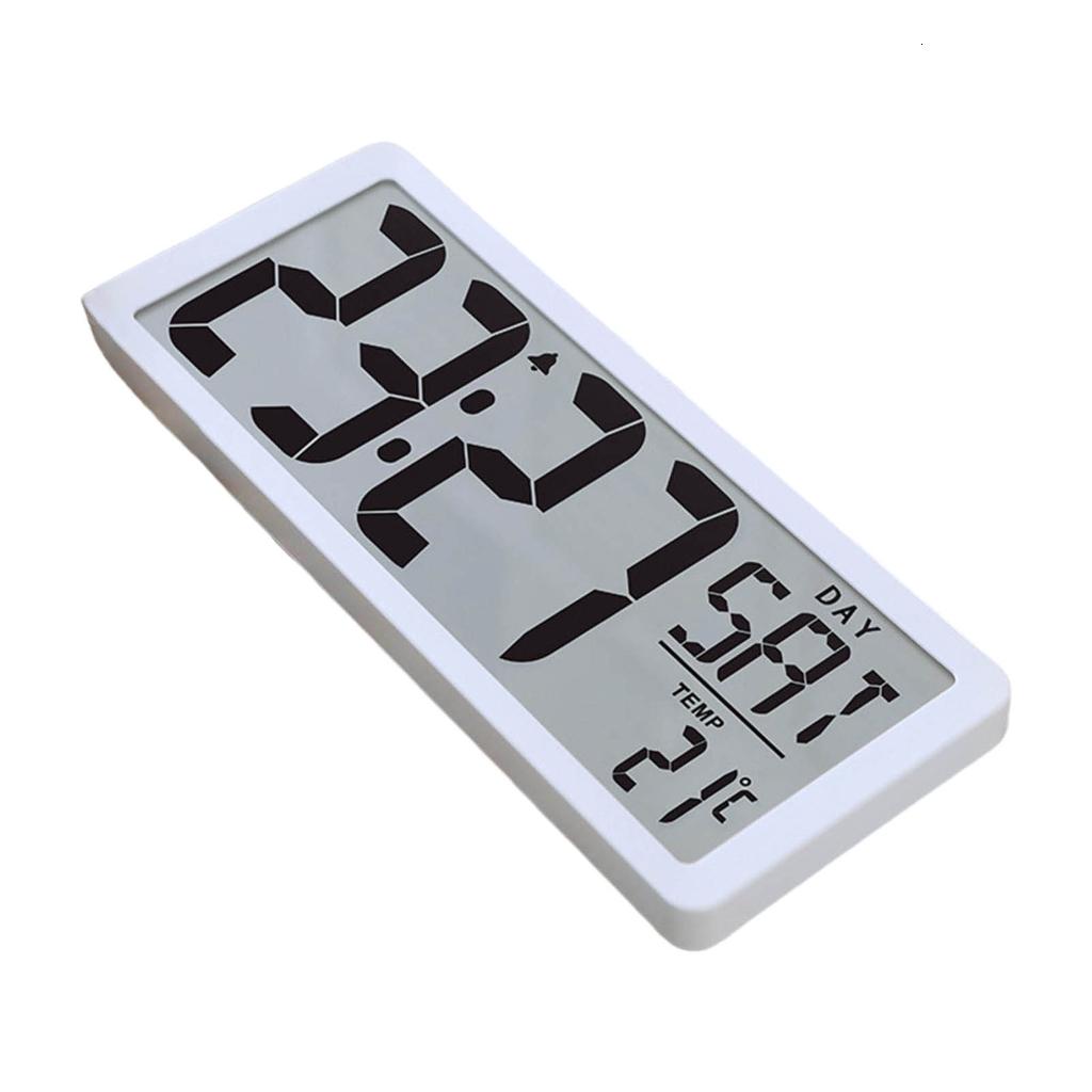 WIND LAND 14inch Digital Wall Clock With Auto Brightness And DST 