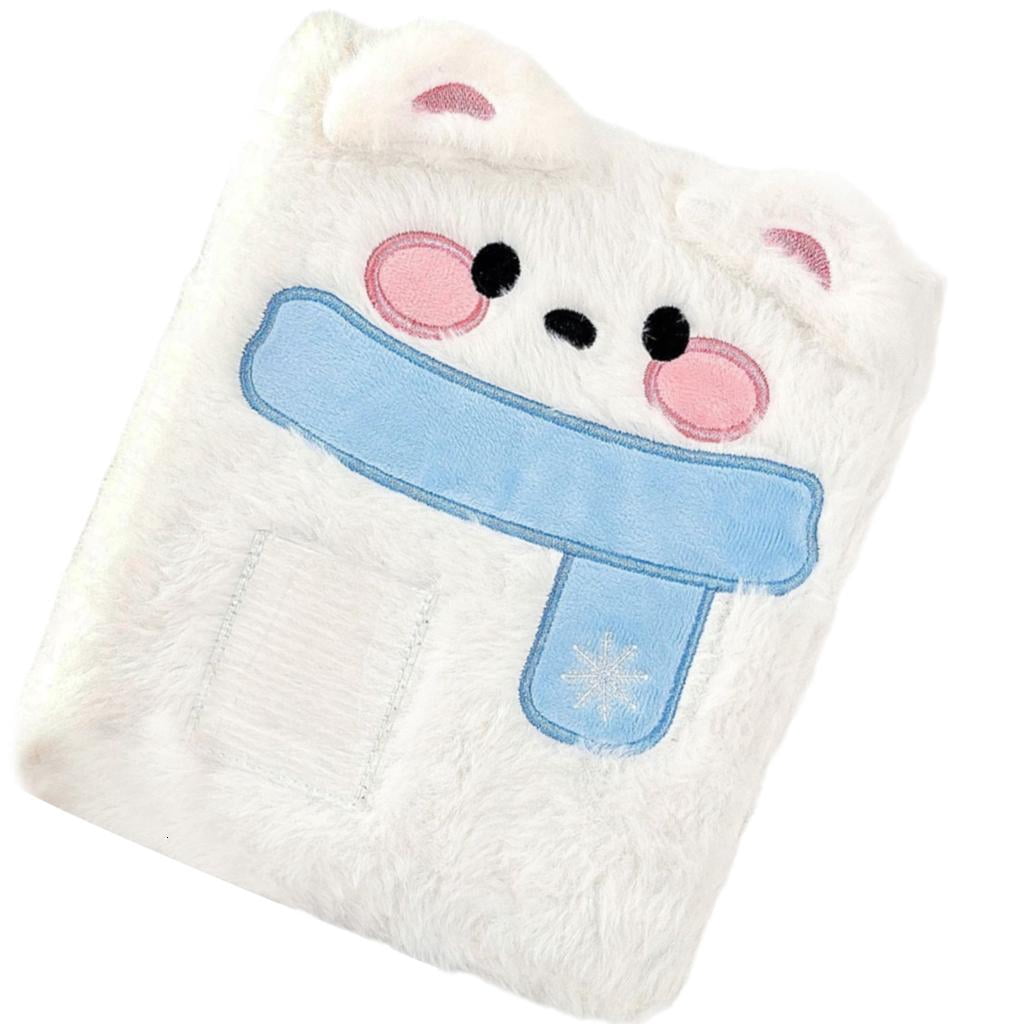 Ring Binder Rack WIND LAND Binder Cover 6Rings Cartoon Dog Cats Plush Kpop Idol ...