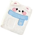 Ring Binder Rack WIND LAND Binder Cover 6Rings Cartoon Dog Cats Plush Kpop Idol ...