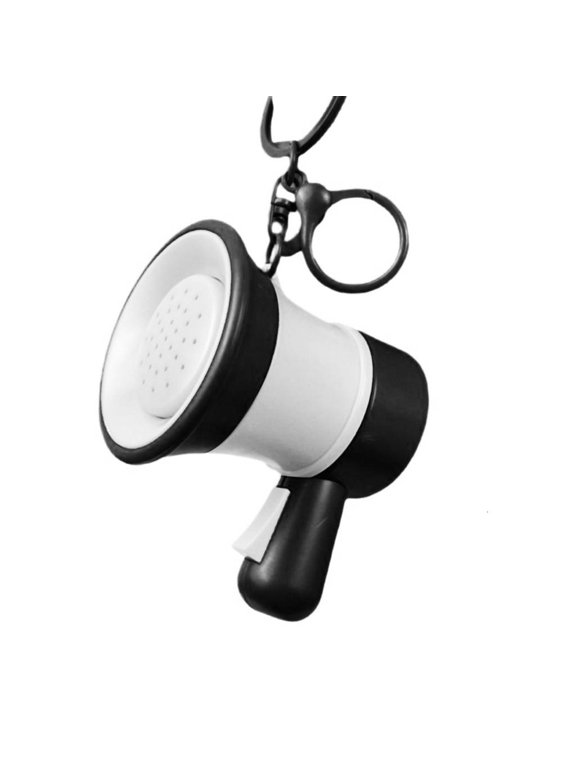 Colorful Mini Speaker Keychains Bag Pendant with Voice Recording for Gift