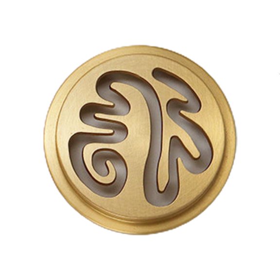WIND LAND Copper Incense Burner Metal Incense Road Making Kit Accessory