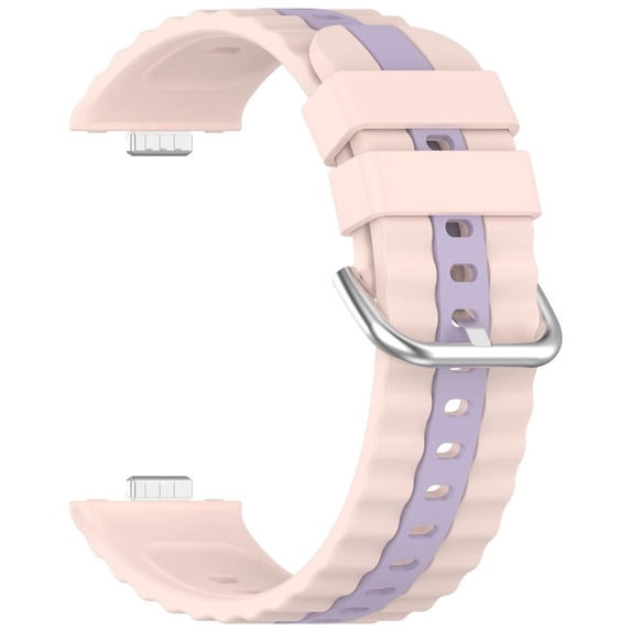 WIND LAND Double Tone Sport Straps For Watch Fit 3/4 Flexible Silicone ...